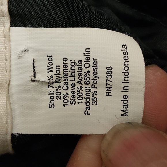 J Crew Wool Dark Grey Peacoat - Picture 10 of 11